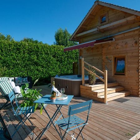 Chalet & Spa Sur La Cote Fleurie Auberville Luaran gambar