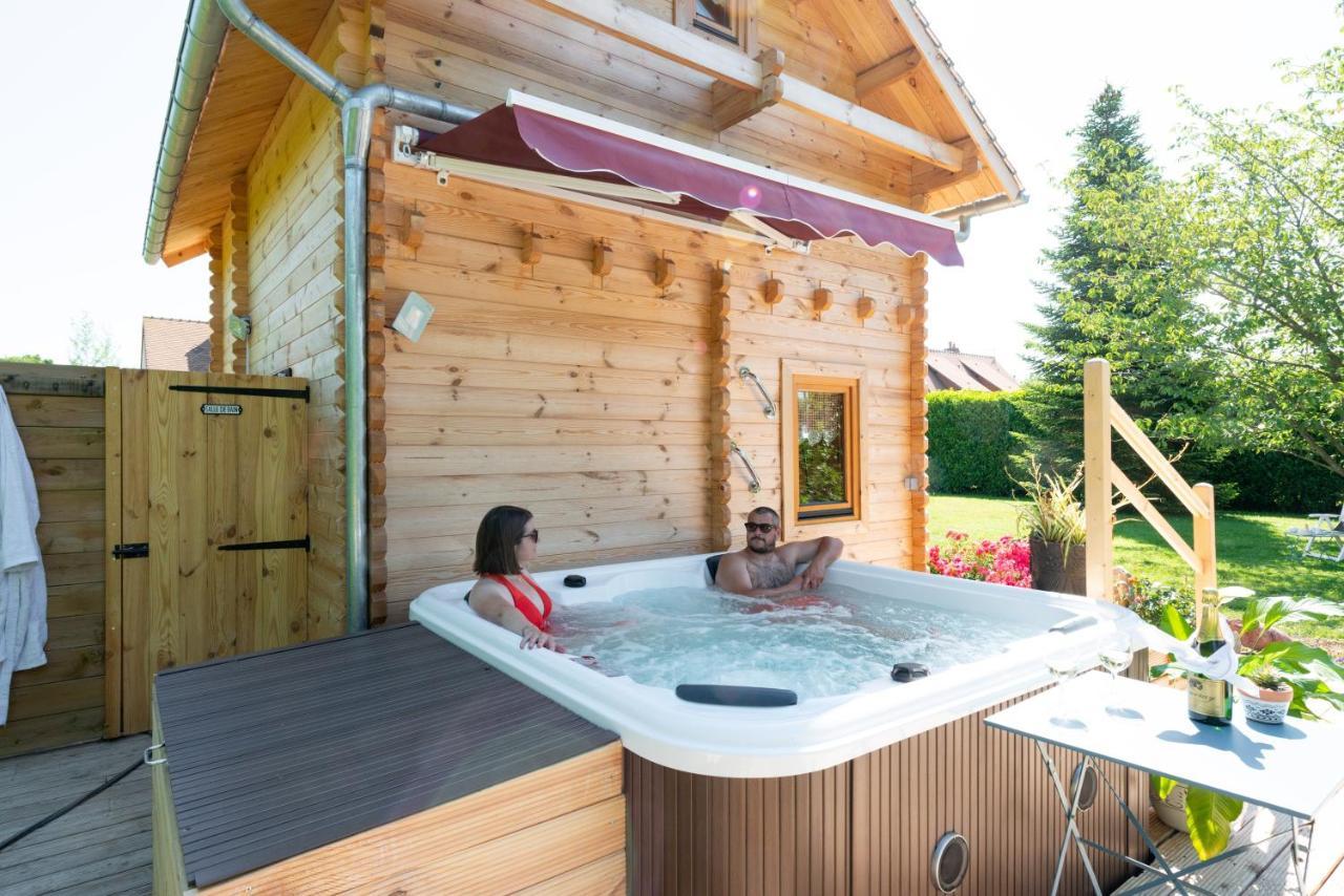 Chalet & Spa Sur La Cote Fleurie Auberville Luaran gambar