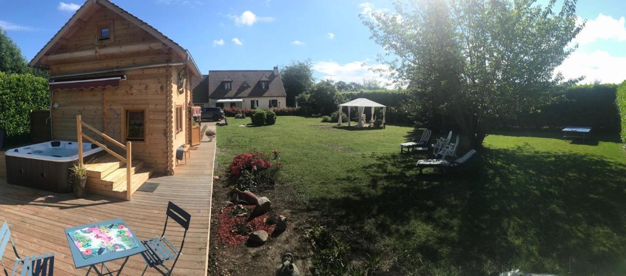 Chalet & Spa Sur La Cote Fleurie Auberville Luaran gambar